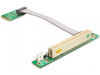 Delock Riser Card Mini PCI Express > PCI 32 Bit / 5 V vkládání vlevo 41359