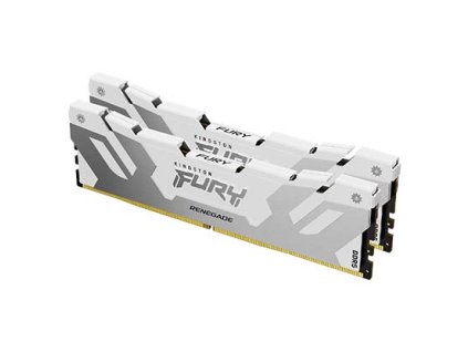 FURY Renegade Silver White DDR5 2 angle lg s