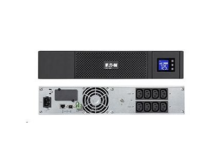 Eaton 5SC 1000i Rack 2U, UPS 1000VA / 700W, 8 zásuviek IEC, LCD 5SC1000IR