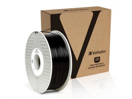 VERBATIM Filament pre 3D tlačiarne ABS 1.75mm, 404m, 1kg čierna (55010 OLD) 55026 Verbatim