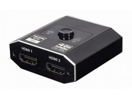 Gembird switch HDMI, 4K Bidirectional, 2 x port out / 1 x port in DSW-HDMI-21