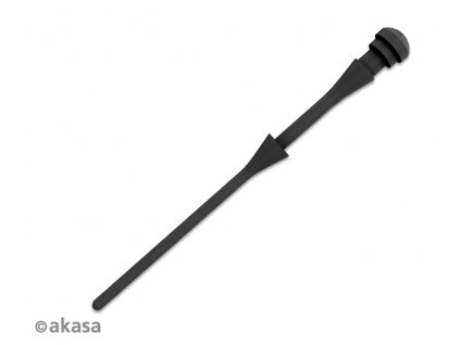 Akasa protivibrační spony na ventilátory (60ks) černé AK-MX003-BKT60