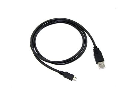 Kabel C-TECH USB 2.0 AM/Micro, 2m, černý CB-USB2M-20B C-Tech