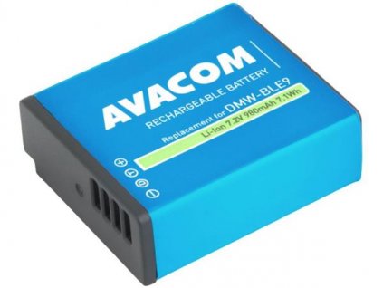 Avacom náhradní baterie Panasonic DMW-BLE9, BLG-10 Li-Ion 7.2V 980mAh 7.1Wh DIPA-BLE9-B980