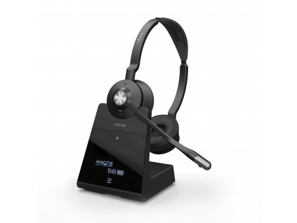 Jabra Engage 75/Stereo/DECT/Bezdrát/MS/Stand/Černá 9559-583-111