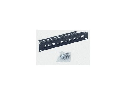 Patch panel 10'' 10portů MODULÁRNÍ 1U 70551 Triton