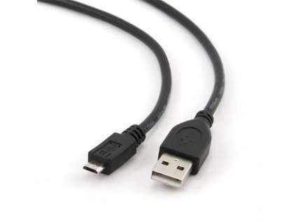 GEMBIRD kabel USB2.0 - microUSB, 3m, černý CCP-MUSB2-AMBM-10 Gembird