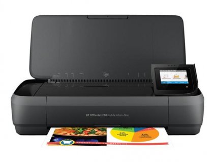 HP Officejet 250 Mobile All-in-one (A4, 10 ppm, USB, Wi-Fi, Print, Scan, Copy, Bluetooth) CZ992A