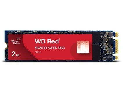 WD Red SA500 SATA SSD M.2 2TB Front HR s