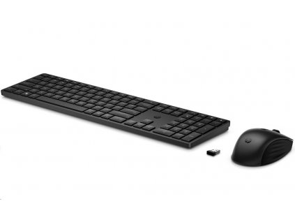 HP 650 Wireless Keyboard & Mouse Black- CZ/SK klávesnice a myš, černá 4R013AA-AKB