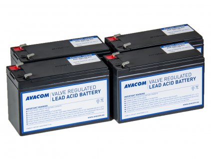 Bateriový kit AVACOM AVA-RBC59-KIT náhrada pro renovaci RBC59 (4ks baterií) Avacom