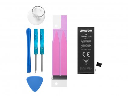 AVACOM baterie pro Apple iPhone 5s / 5c, Li-Ion 3,8V 1560mAh (náhrada 616-0718) GSAP-IPH5S-1560 Avacom