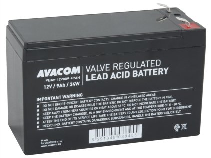AVACOM baterie 12V 9Ah F2 HighRate (PBAV-12V009-F2AH) Avacom