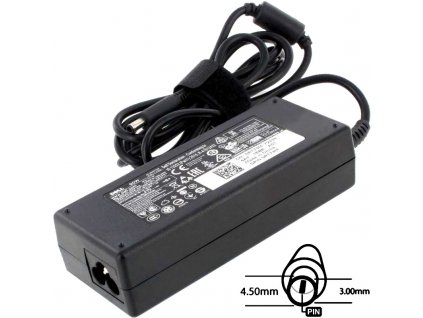 Napájecí adaptér 90W, 19,5V 4.5x3.0mm, originál DELL 77011277 SIL