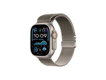 apple watch ultra 2 49mm natural titanium milanese s