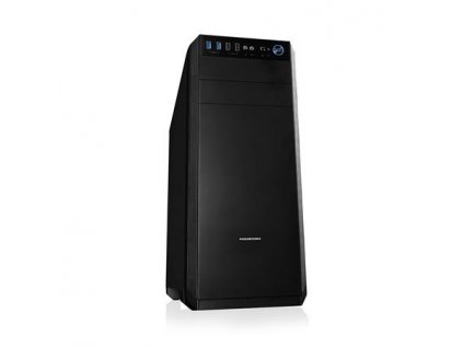 Modecom PC herní skříň OBERON PRO LE BLACK MIDI, 2x USB 3.0, 2x USB 2.0, audio HD, černá, bez zdroje AT-OBERON-PR-10-000000-0002-LE