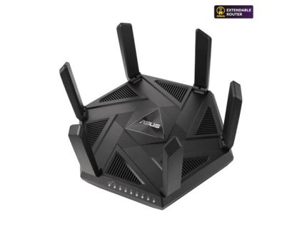 ASUS RT-AXE7800 Tri-Band WiFi 6E Gaming Router ROG Rapture 90IG07B0-MU9B00 Asus