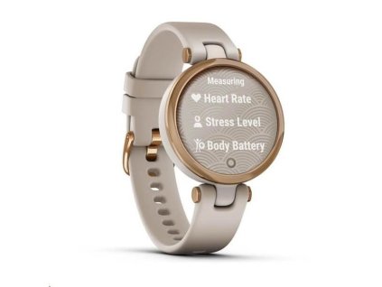 Garmin hodinky Lily Sport Rose Gold/Light Sand Silicone Band 010-02384-11