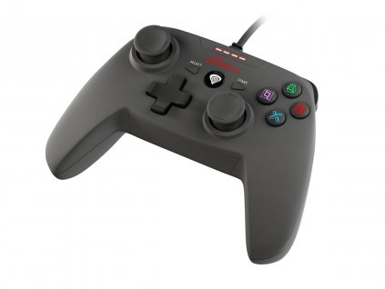 Drátový gamepad Genesis P58, pro PS3/PC, vibrace NJG-0773