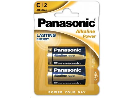 PANASONIC Alkalické baterie Alkaline Power LR14APB/2BP C 1,5V (Blistr 2ks) 5020,09 Panasonic