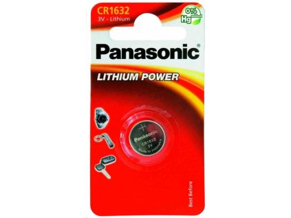 PANASONIC Lithiová baterie (knoflíková) CR-1632EL/1B 3V (Blistr 1ks) 330094,01 Panasonic