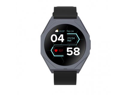 Canyon SW-86, Otto, smart hodinky, BT, fareb. LCD displej 1.3´´, vodotes. IP68, 25 športov, čierne CNS-SW86BB