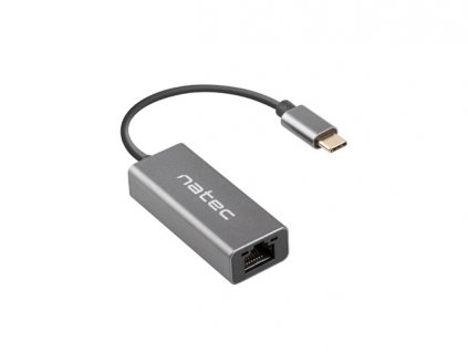NATEC CRICKET externí Ethernet síťová karta USB-C 3.1 1X RJ45 1GB kabel NNC-1925 Natec