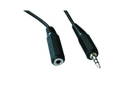 Kabel CABLEXPERT prodlouž jack 3,5mm M/F, 3m audio CCA-423-3M Gembird