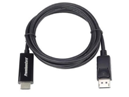 PremiumCord DisplayPort 1.2 na HDMI 2.0, 3m kportadk04-03