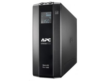 APC Back UPS Pro BR 1600VA, 8 Outlets, AVR, LCD Interface (960W) BR1600MI
