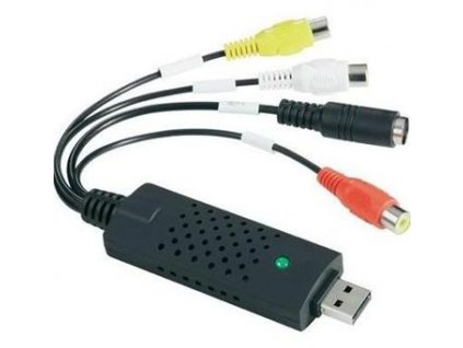 PremiumCord USB 2.0 Video/audio grabber pro zachytávání záznamu,30fps, vč. software ku2grab