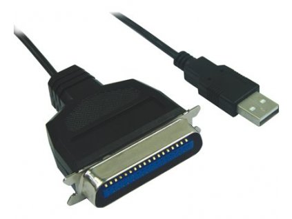 PremiumCord USB printer kabel USB na paralelní port LPT (CEN36M) kuprint