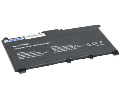 Náhradní baterie AVACOMHP Pavilion Touchsmart SleekBook 14 series Li-Ion 14,8V 2900mAh NOHP-TF03XL-P36 Avacom