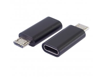 PremiumCord Adaptér USB-C konektor female - USB 2.0 Micro-B/male kur31-20