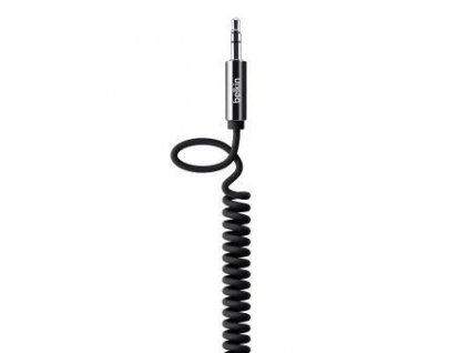 BELKIN MixIt AUX kabel kroucený, 1.8m, černý AV10126cw06-BLK Belkin