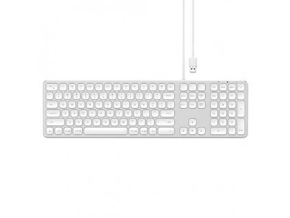 Satechi klávesnica Aluminium Wired USB Keyboard - Silver ST-AMWKS