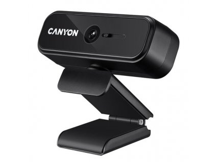 Canyon C2N, webkamera, Full HD 1080p, USB , CMOS 1/3´´, mikrofón, 360° rozsah CNE-HWC2N