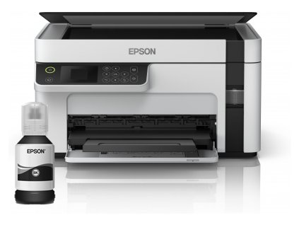 EPSON tiskárna ink EcoTank Mono M2120, 3in1,A4, 1200x2400dpi, 32ppm, USB, Wi-Fi, 3 roky záruka po reg., Trade In 500 Kč C11CJ18402 Epson