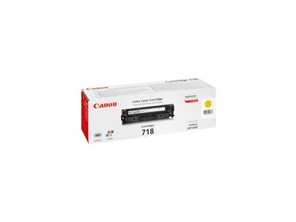 Canon toner CRG-718M, purpurový 2660B002