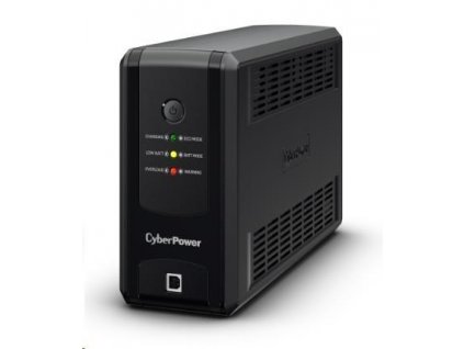 CyberPower UT GreenPower Series UPS 850VA/425W, nemecké zásuvky SCHUKO UT850EG Cyber Power Systems