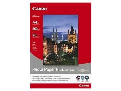 Canon SG-201, A4 fotopapír saténový, 20ks, 260g/m 1686B021