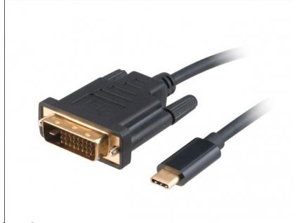 Adaptér AKASA USB Type-C na DVI, kábel, 1.8m AK-CBCA10-18BK Akasa