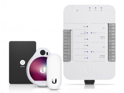 UBNT UniFi Access Starter Kit [4x 10/100/1000, 802.3bt, 3xPoE-Out, PoE-In] UA-SK-EU Ubiquiti