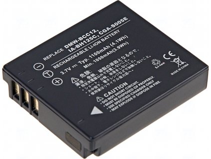 Baterie T6 power Samsung IA-BH125C, CGA-S005, D-Li106, DB-60, DB-65, DMW-BCC12, NP-70, 1100mAh VCSA0023
