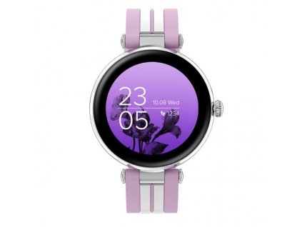 Canyon SW-61, Semifreddo, smart hodinky, BT, fareb. LCD displej 1.19´´, vodotes. IP68, 25 športov, fialové CNS-SW61PP