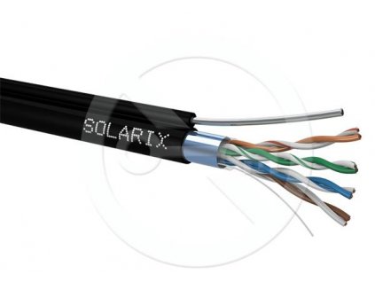 Venk.inst.kabel Solarix CAT5E FTP PE 305m samonos. SXKD-5E-FTP-PE-SAM