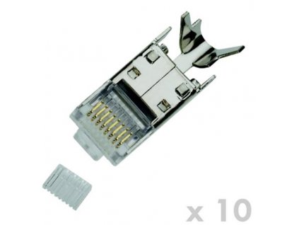 DATACOM konektor RJ45 STP CAT7(6A) 8p8c drát(10ks) 4146