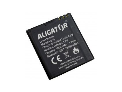 Aligator baterie V650, Li-Ion 1000 mAh AV650BAL