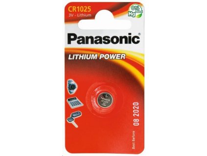 PANASONIC Lithiová baterie (knoflíková) CR-1025EL/1B 3V (Blistr 1ks) 330090,00 Panasonic