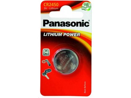 PANASONIC Lithiová baterie (knoflíková) CR-2450EL/1B 3V (Blistr 1ks) 330099,00 Panasonic